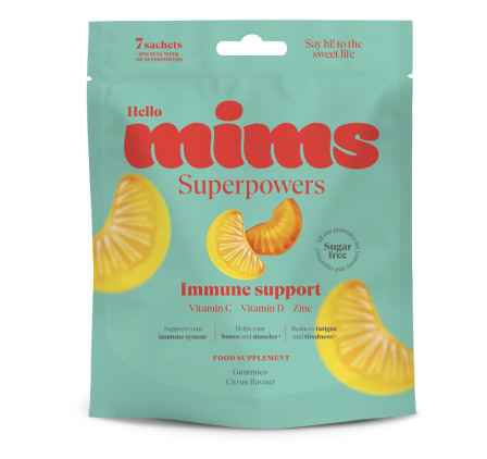 Mims Immune Support Superpowers 7 Bustine