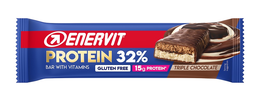 Image of Protein Bar 32% Triple Chocolate Enervit 47g033