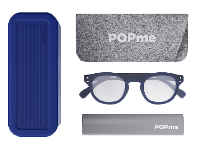 Image of Glasses Ocean Blue +1,5 Popme033