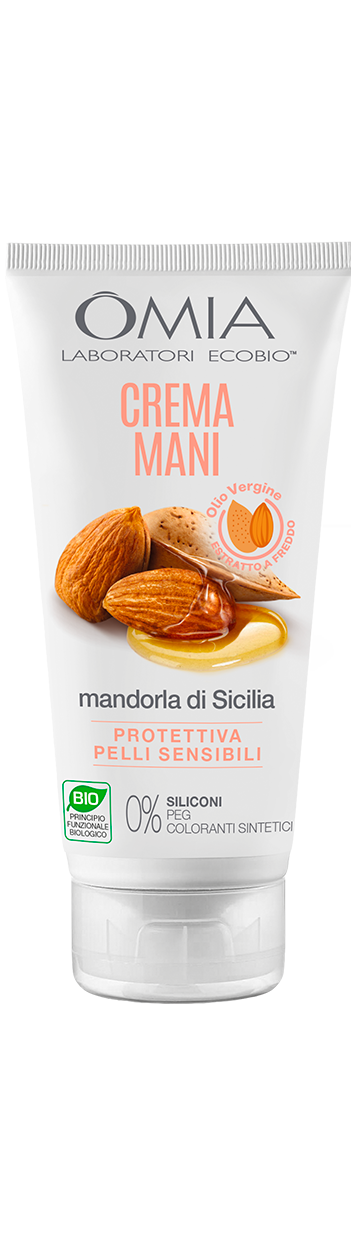 Image of Crema Mani Mandorla Di Sicilia Omia Laboratori Ecobio 75ml