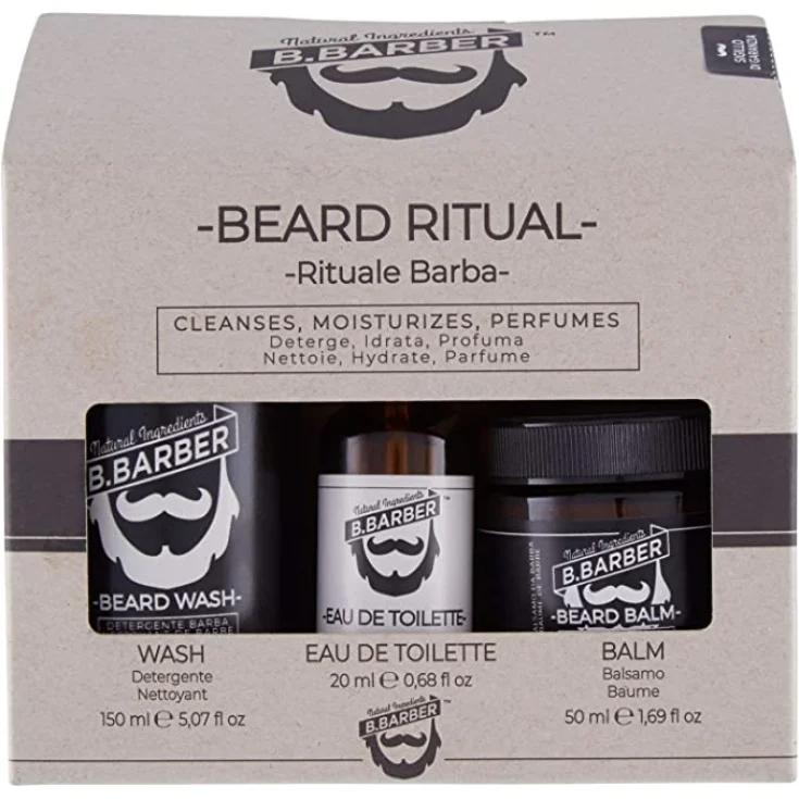 Image of Beard Ritual Kit B.Barber 1 Kit Rituale Barba033