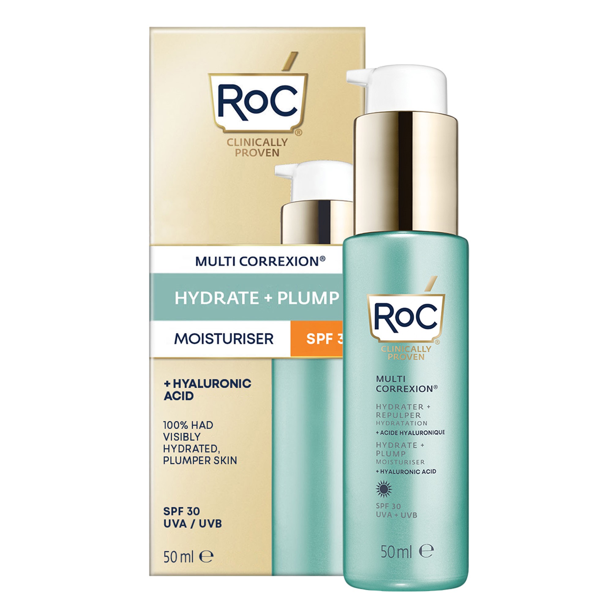 Image of Multi Correxion(R) Hydrate + Plump Idratante Viso SPF 30 RoC(R) 50ml033