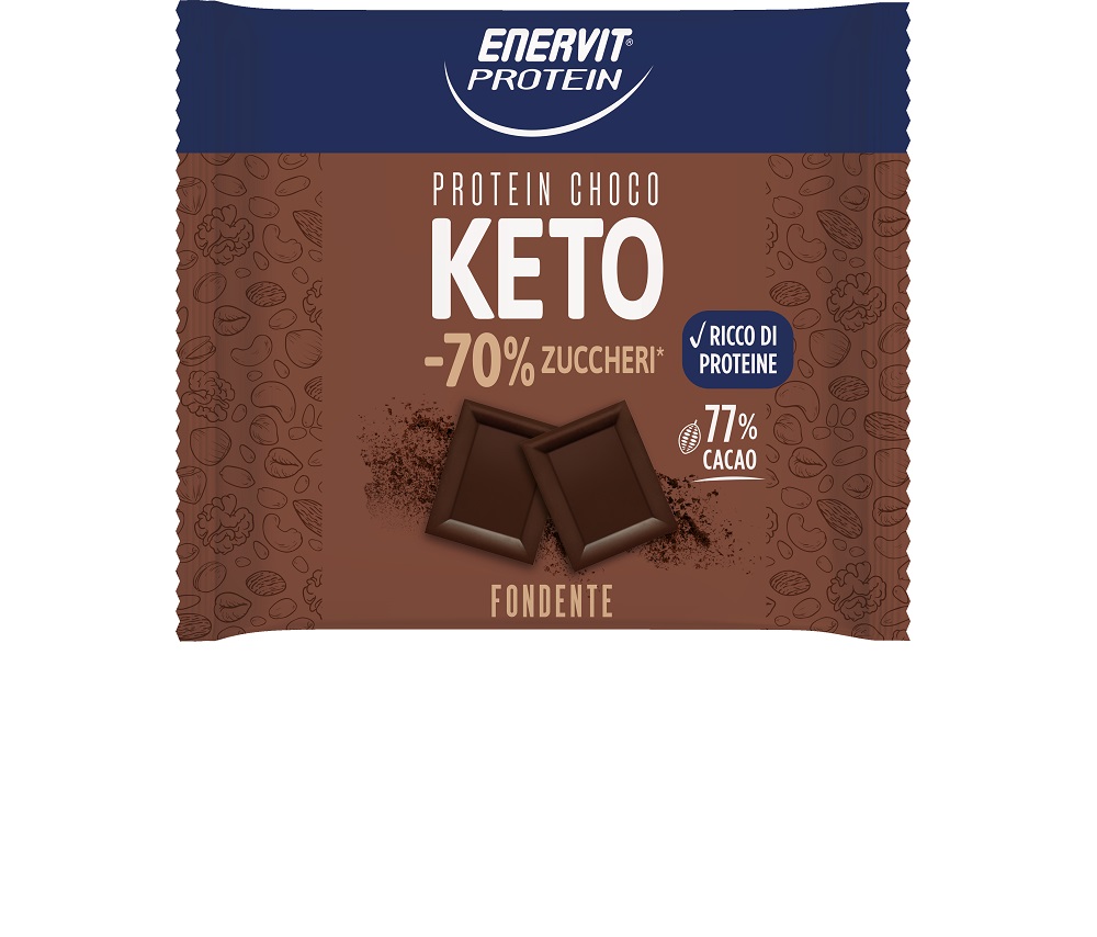 Image of Protein Choco Keto -70% Zuccheri Fondente Enervit Protein 35g