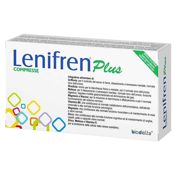 Image of Lenifren Plus Biodelta 30 Compresse