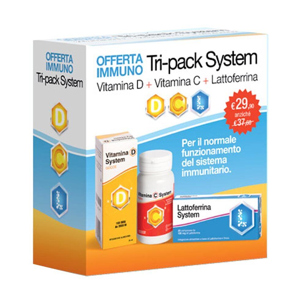 Offerta Immuno Tri-Pack System Sanifarma 3 Pezzi