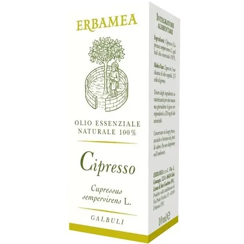 Image of Cipresso Olio Essenziale Erbamea 10ml