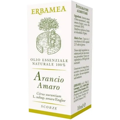 Image of Arancio Amaro Olio Essenziale Erbamea 10ml