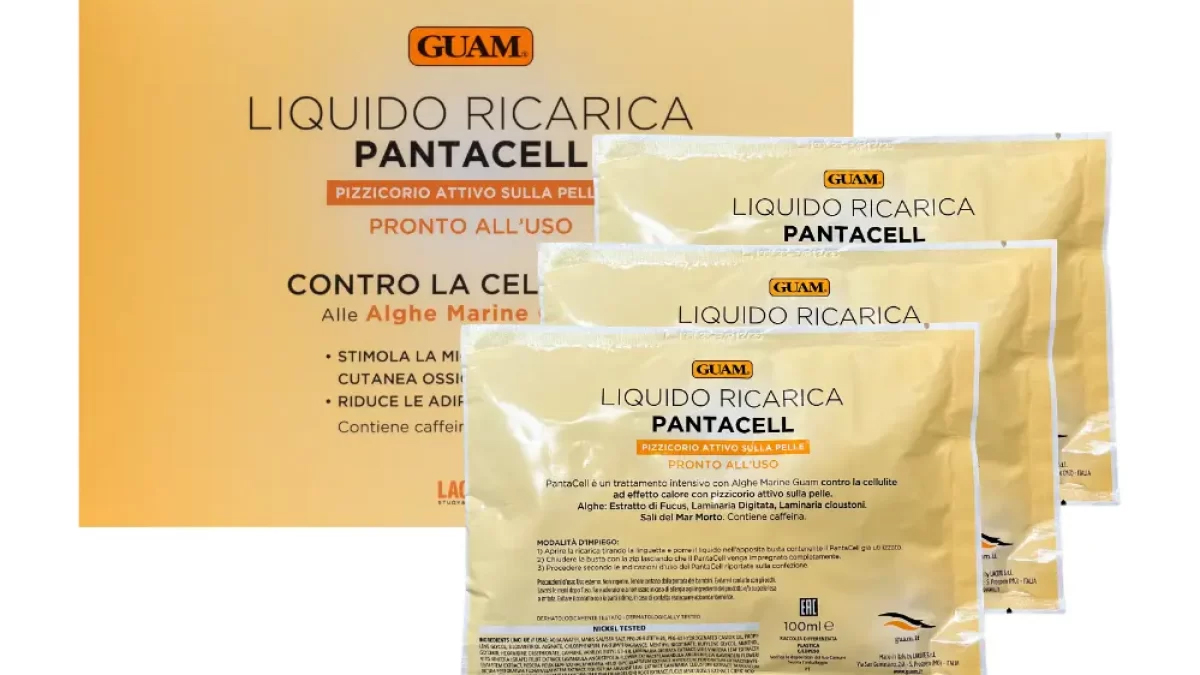 Image of Guam(R) Pantacell Liquido Ricarica 3 Bustine da 100ml033