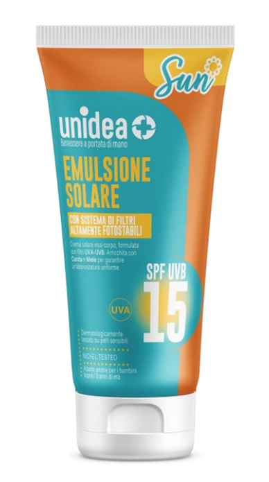 Image of Unidea Crema Solare Spf15 200ml033