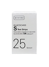 Image of GLUCOCARD S TEST STRIPS SM 25 Pezzi