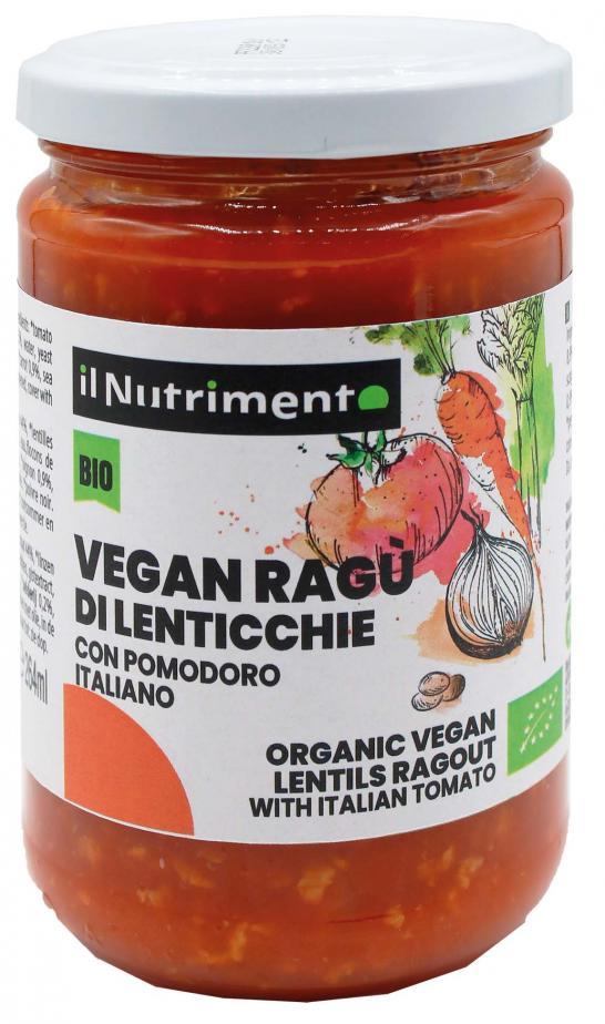 Image of Vegan Ragù Di Lenticchie Il Nutrimento 280g033