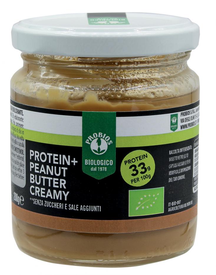 Protein+ Peanut Butter Creamy Probios 200g