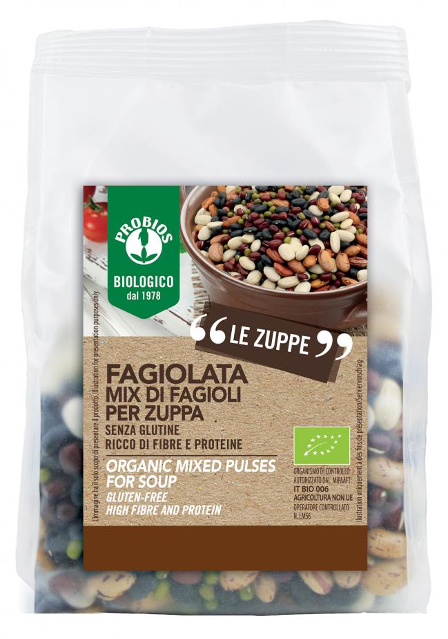 Image of Fagiolata Mix di Fagioli Per Zuppa Probios 300g033