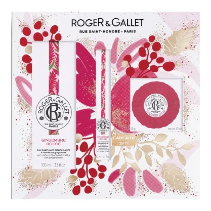 Image of Cofanetto Gingembre Rouge - EdT 100ml + EdT 10ml + Saponetta 50g Roger&Gallet
