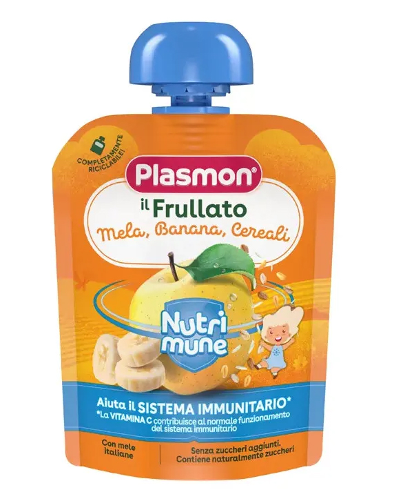 Image of Nutri-Mune Mela/Banane/Cereali Plasmon(R) 85g