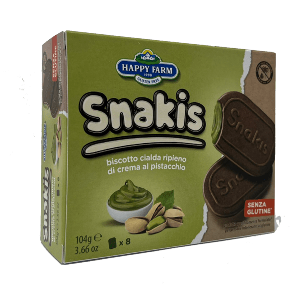 Image of Snakis Al Pistacchio Happy Farm(R) 104g033