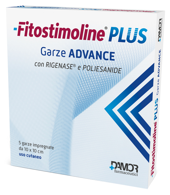 Image of Fitostimoline(R) Plus Garze Advance Damor 5 Pezzi033