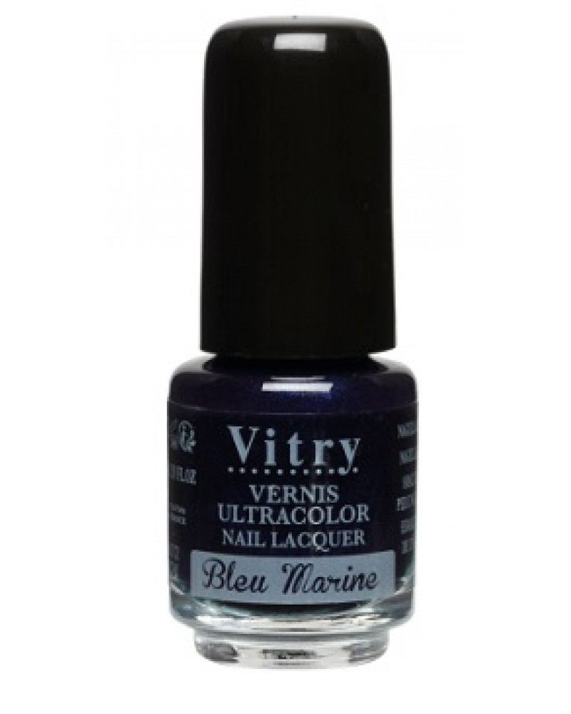 Image of Mini Smalto Per Unghie Bleu Marine Vitry 4ml033