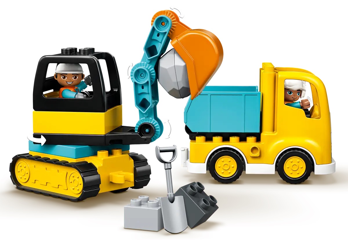 Image of Camion e Scavatrice Cingolata LEGO
