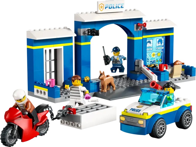 Image of Inseguimento alla Stazione di Polizia LEGO