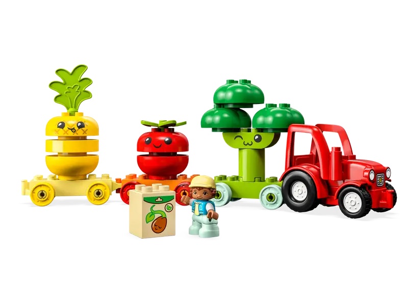 Image of Il Trattore di Frutta e Verdura LEGO