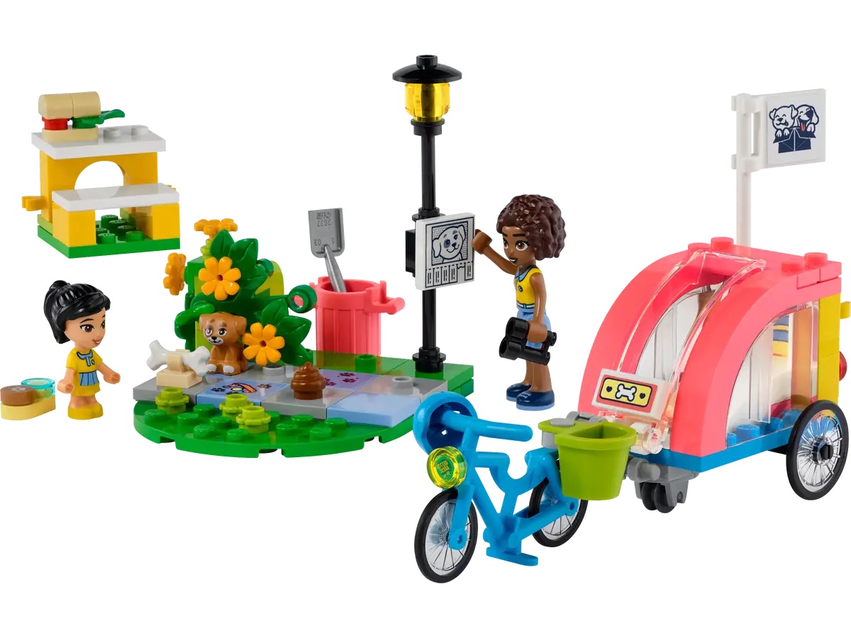 Image of Bici di Soccorso dei Cani LEGO