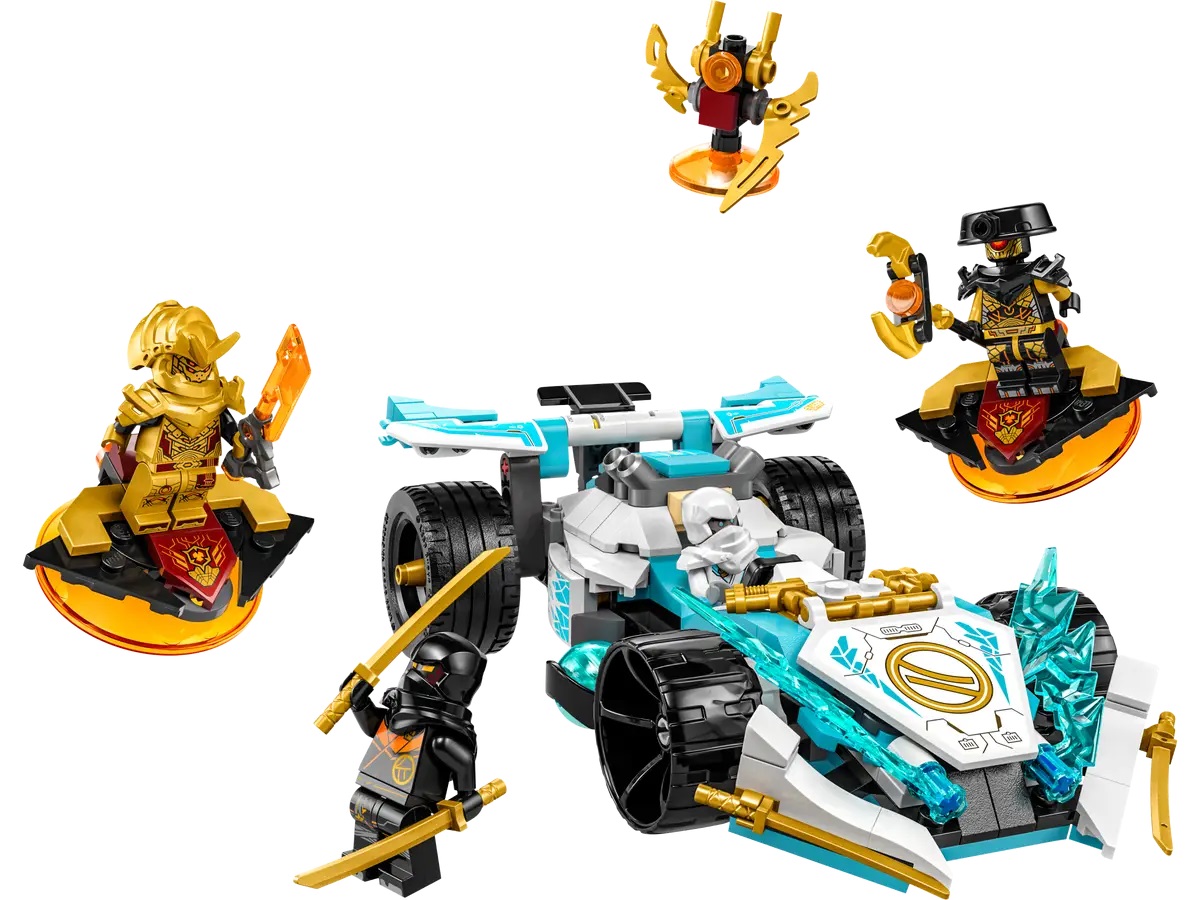 Image of Auto da corsa Spinjitzu Dragon Power di Zane LEGO033