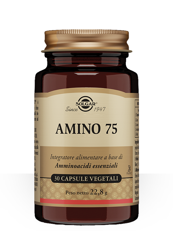 Image of Amino 75 Solgar 30 Capsule Vegetali033