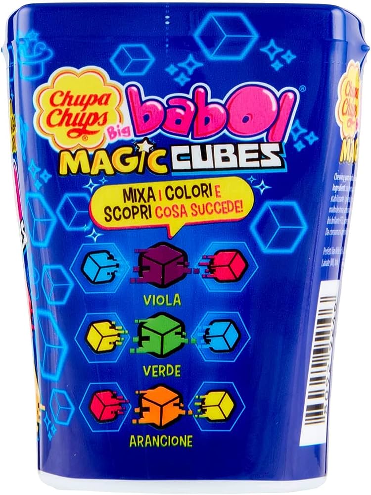 Image of Big Babol Magic Cubes 10 Gomme da Masticare