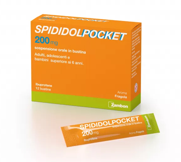 Image of Spididolpocket Zambon 12 Bustine 200mg033