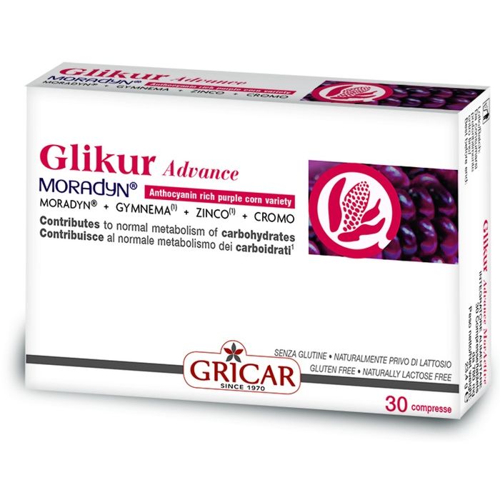 Image of Glikur Advance Moradyn(R) GRICAR 30 Compresse033