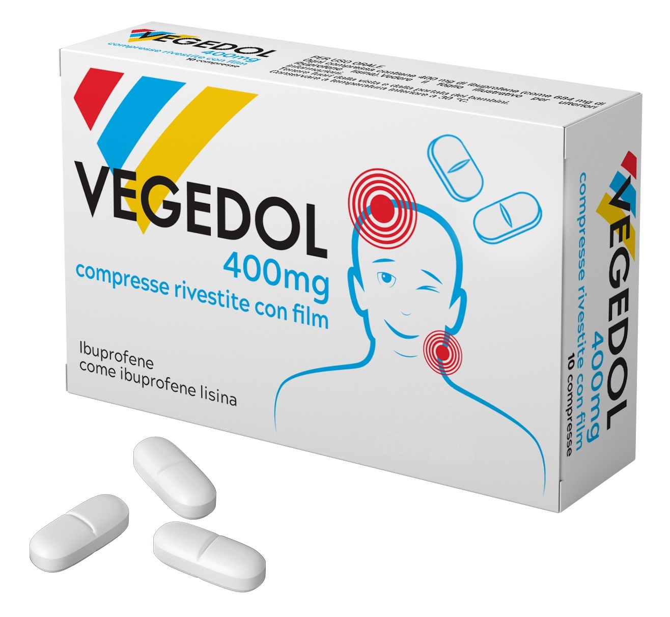 Image of Vegedol 400mg 20 Compresse Rivestite033