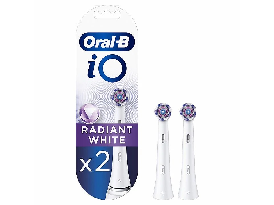 Image of Radiant White Testine di Ricambio Oral-B IO 2 Pezzi