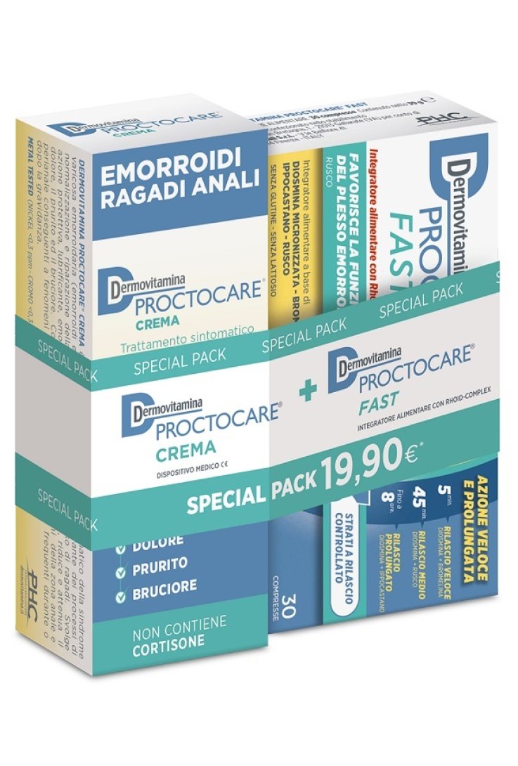 Image of Emororidi Ragadi Anali Dermovitamina Proctocare Bipack033