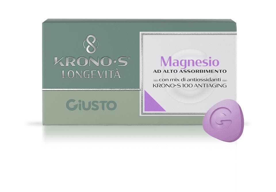 Image of Magnesio Kronos Longevità Giusto 30 Compresse