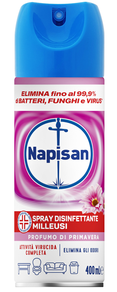 Image of Napisan Spray Disinfettante Milleusi al Profumo di Primavera 400ml033