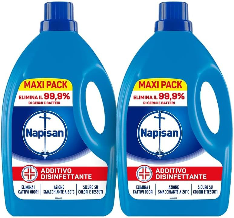 Image of Napisan Additivo Disinfettante Liquido per Lavatrici Classico, 2x2.2L033