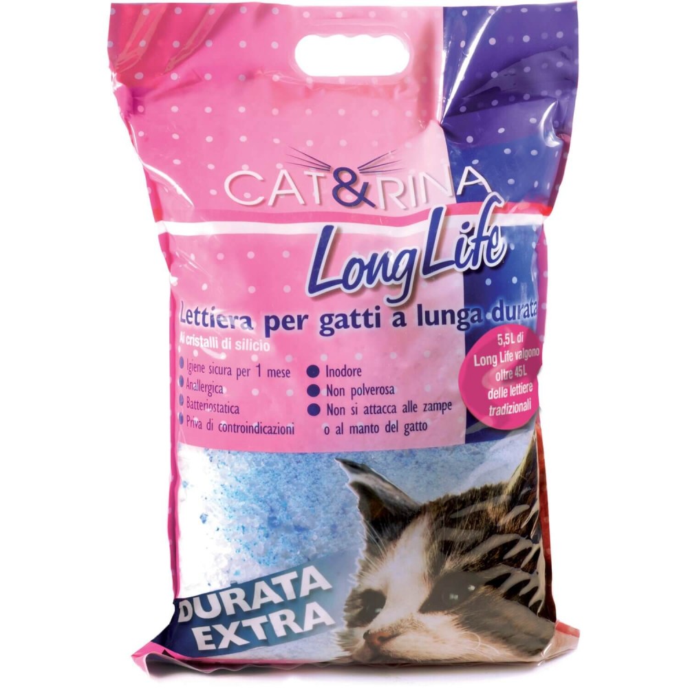 Image of LongLife Lettiera Per Gatti A Lunga Durata Cat&Rina 5,5lt