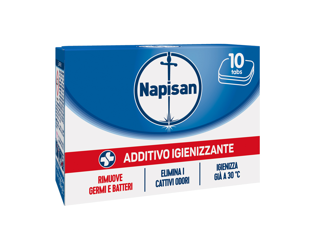 Image of Napisan Addittivo Igienizzante Lavatrice 10 Pastiglie