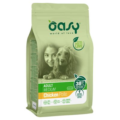 Image of Alimento Secco Adult Medium Pollo Oasy 12kg033