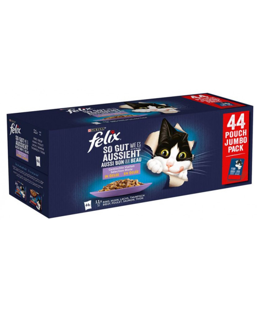 Image of Felix Le Ghiottonerie Multipack Per Gatto Purina 44x85g033