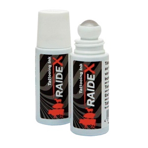 Image of Inchiostro Per Tatuaggio Rollball Nero Raidex 65ml033