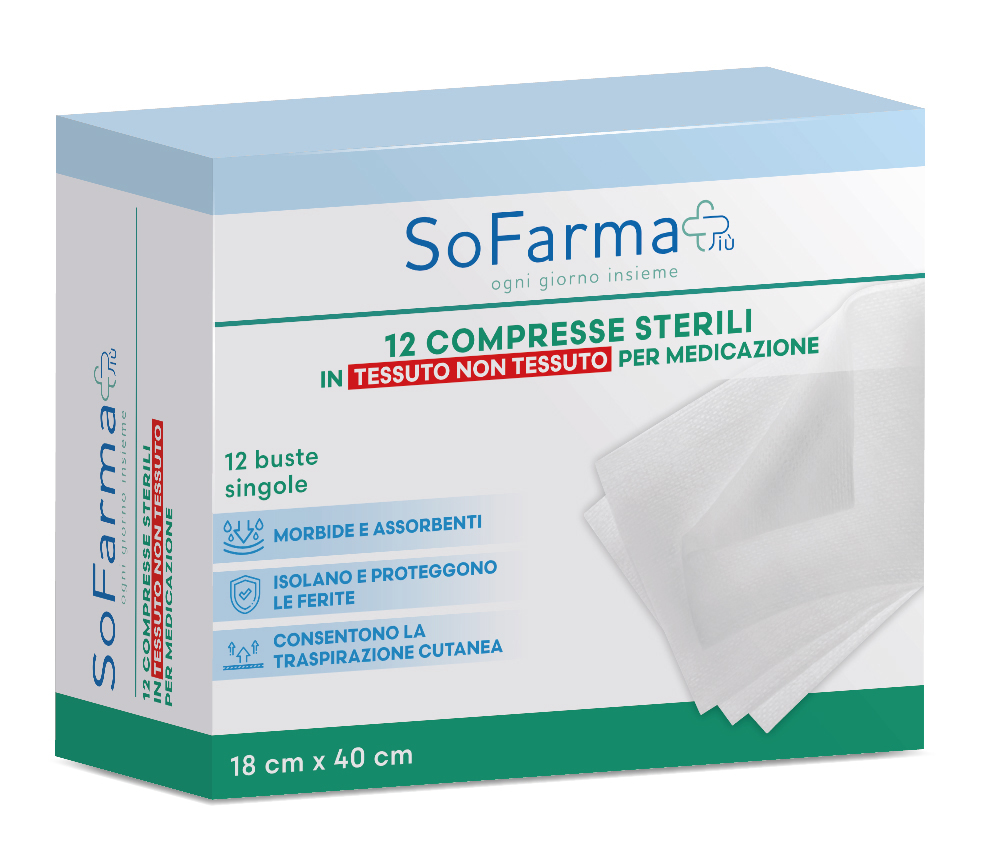 Image of Sofarmapiu&#39; Compresse Tnt 18x40 12 Pezzi033