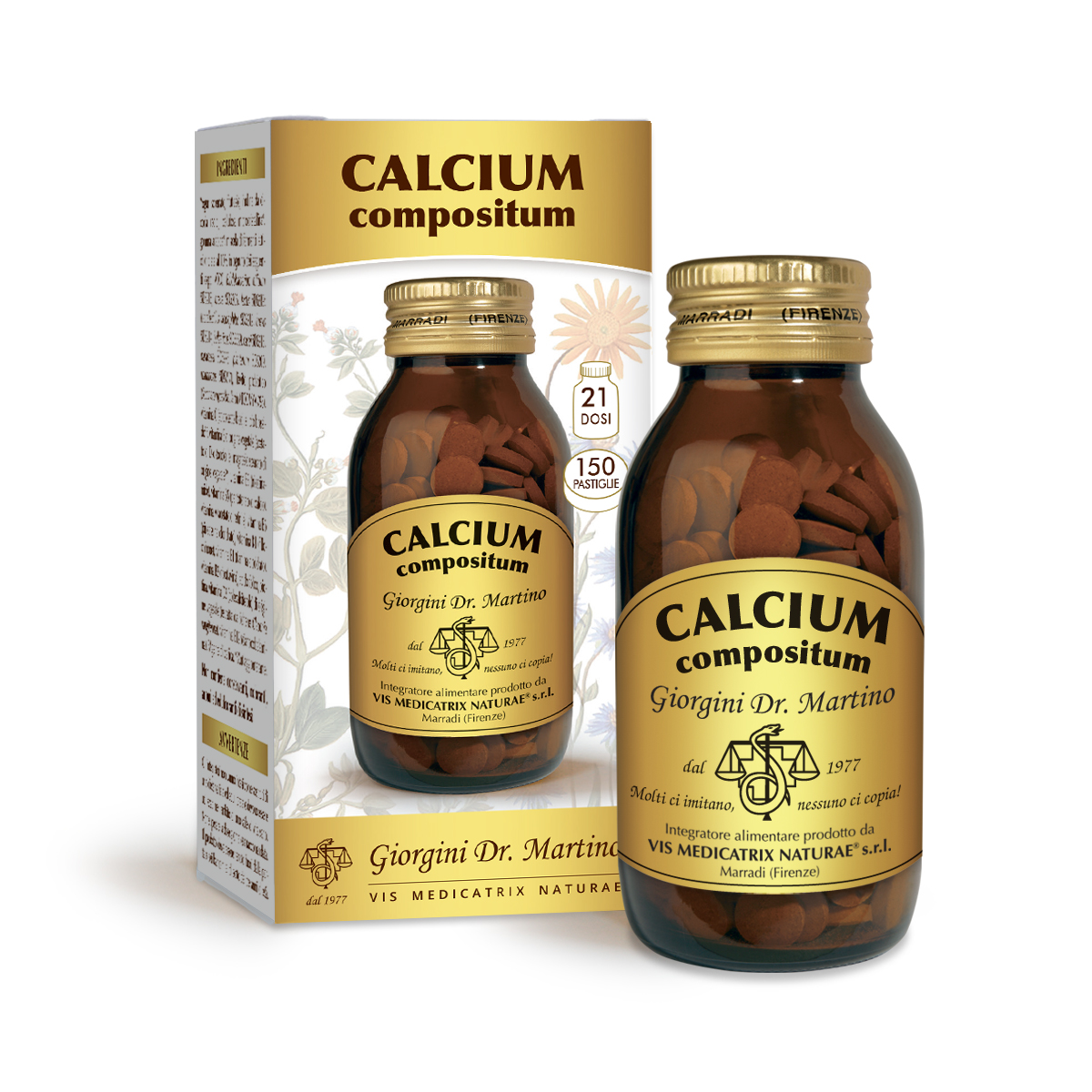 Image of Calcium Compositum Dr. Giorgini 150 Pastiglie
