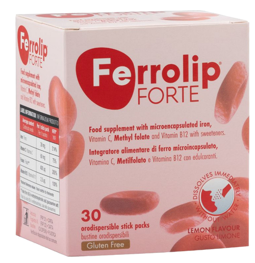 Image of Ferrolip Forte U.G.A. Nutraceuticals 30 Bustine033