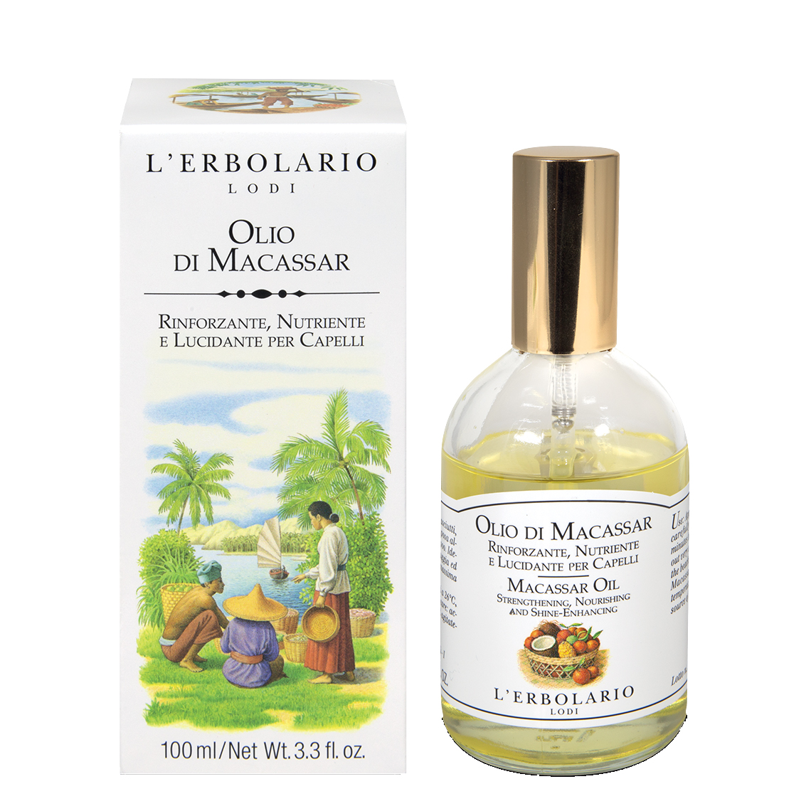 Image of Olio di Macassar L&#39;ERBOLARIO 100ml033