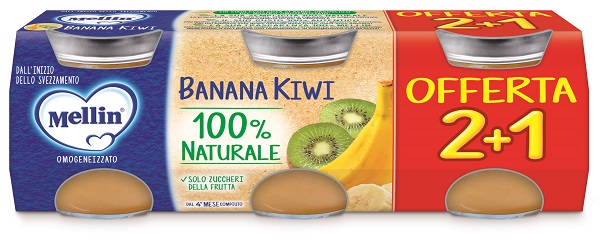 Image of Banana Kiwi Mellin 3x100g