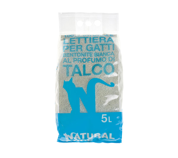Image of Lettiera Bentonite Talco Natural Code 5lt