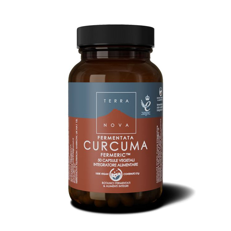 Image of Curcuma Fermentata Terranova 50 Capsule033