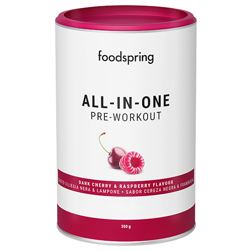 All-in-One Pre-Workout Ciliegia foodspring(R) 350g